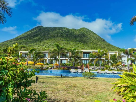 golden rock statia caribbean island