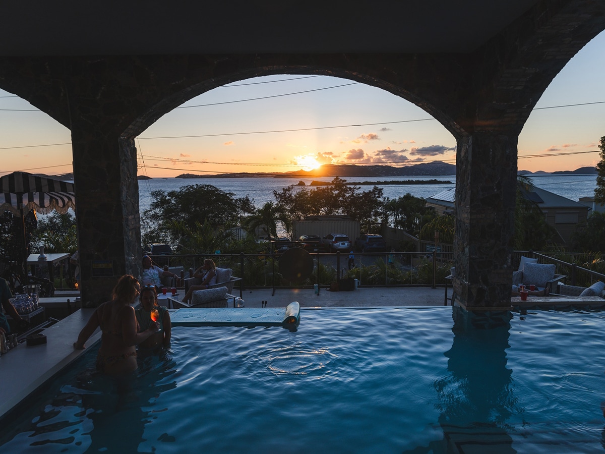 saint rooftop pool adults-only resorts caribbean