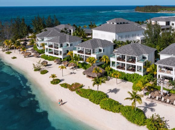 all-inclusive jamaica resort falmouth aerial