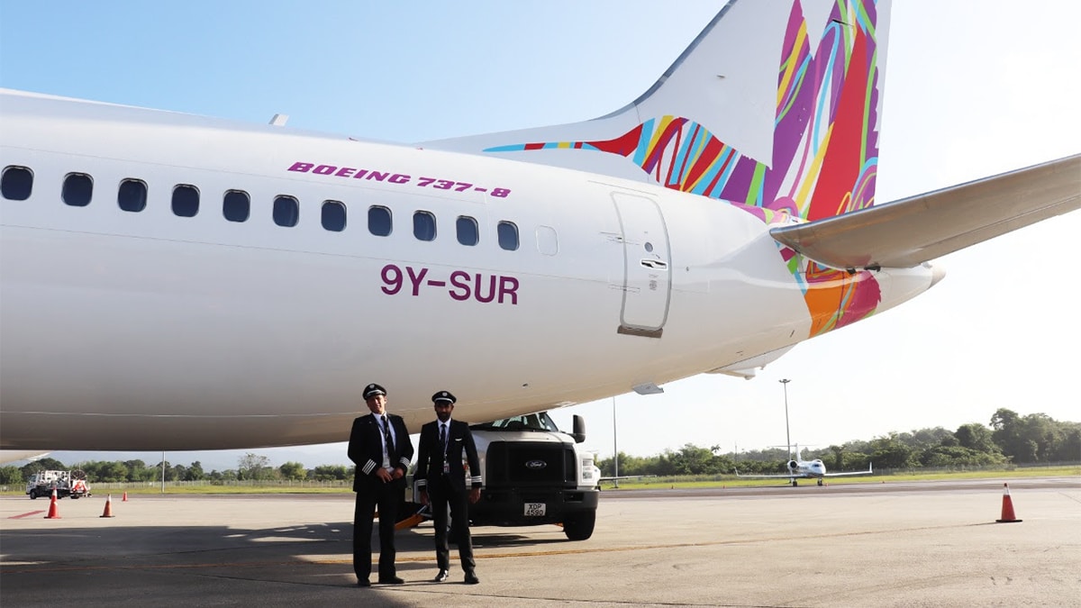 Caribbean Airlines is the official airline of the Caribbean