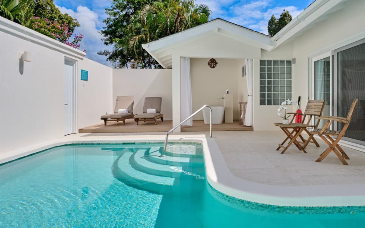 plunge pool suite