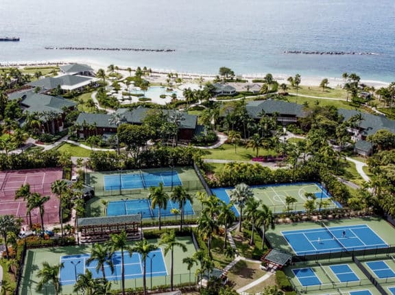 caribbean tennis courts