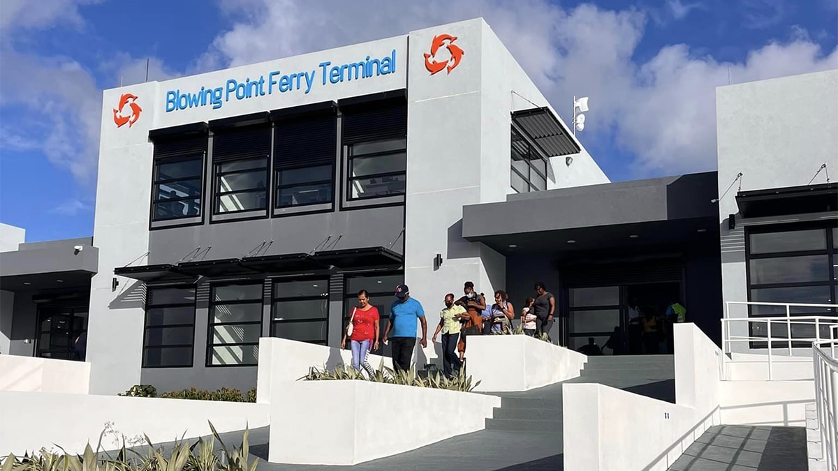 Anguilla Opens New Ferry Terminal