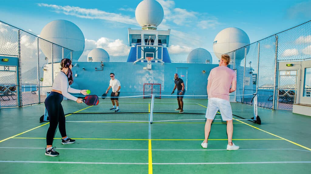 Pickleball Celebrity Cruises