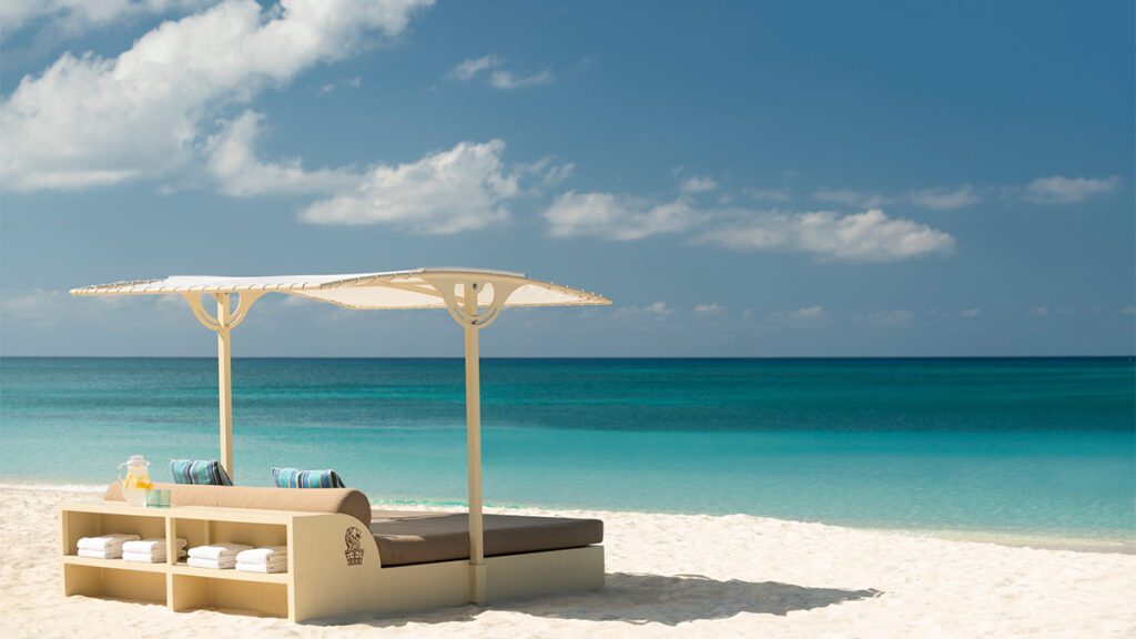 the ritz-carlton grand cayman on the beach