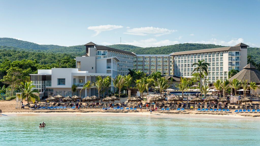 a montego bay resort seen from the ocean