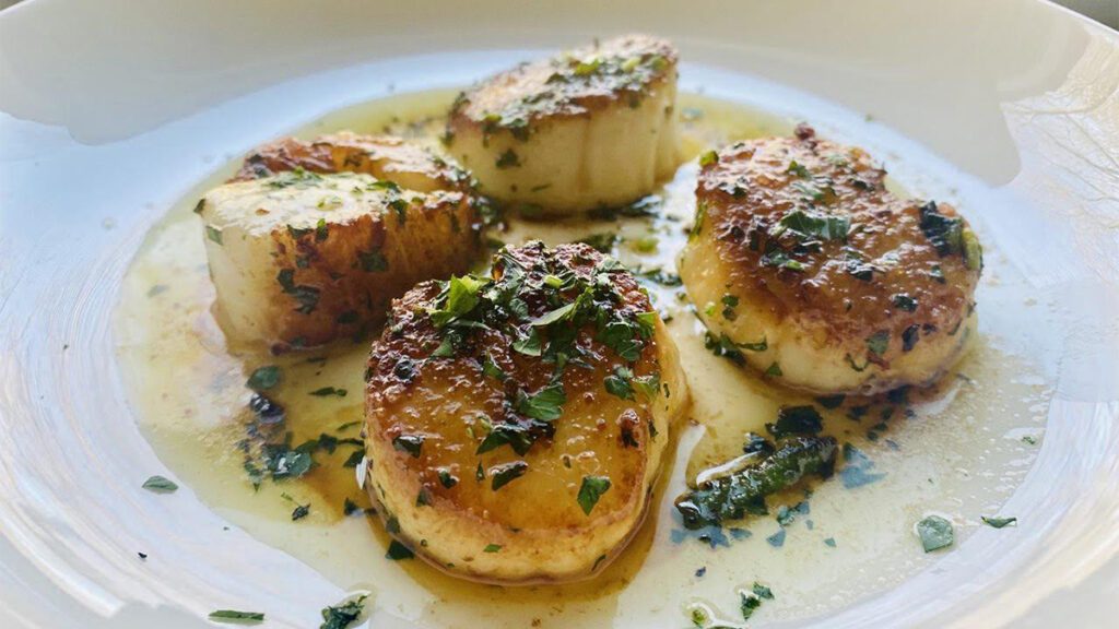 caribbean recipe for sea scallops