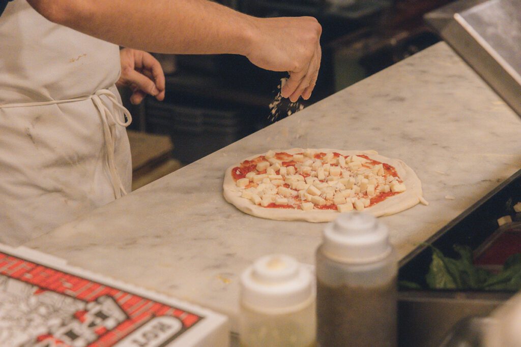 pizza making in st john