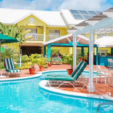 the pool at the bay gardens