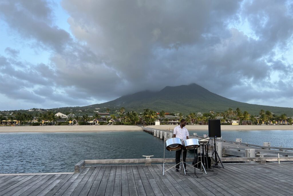 nevis island steel pan