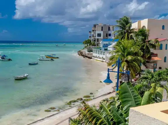 the beach at the yellow bird hotel in negril