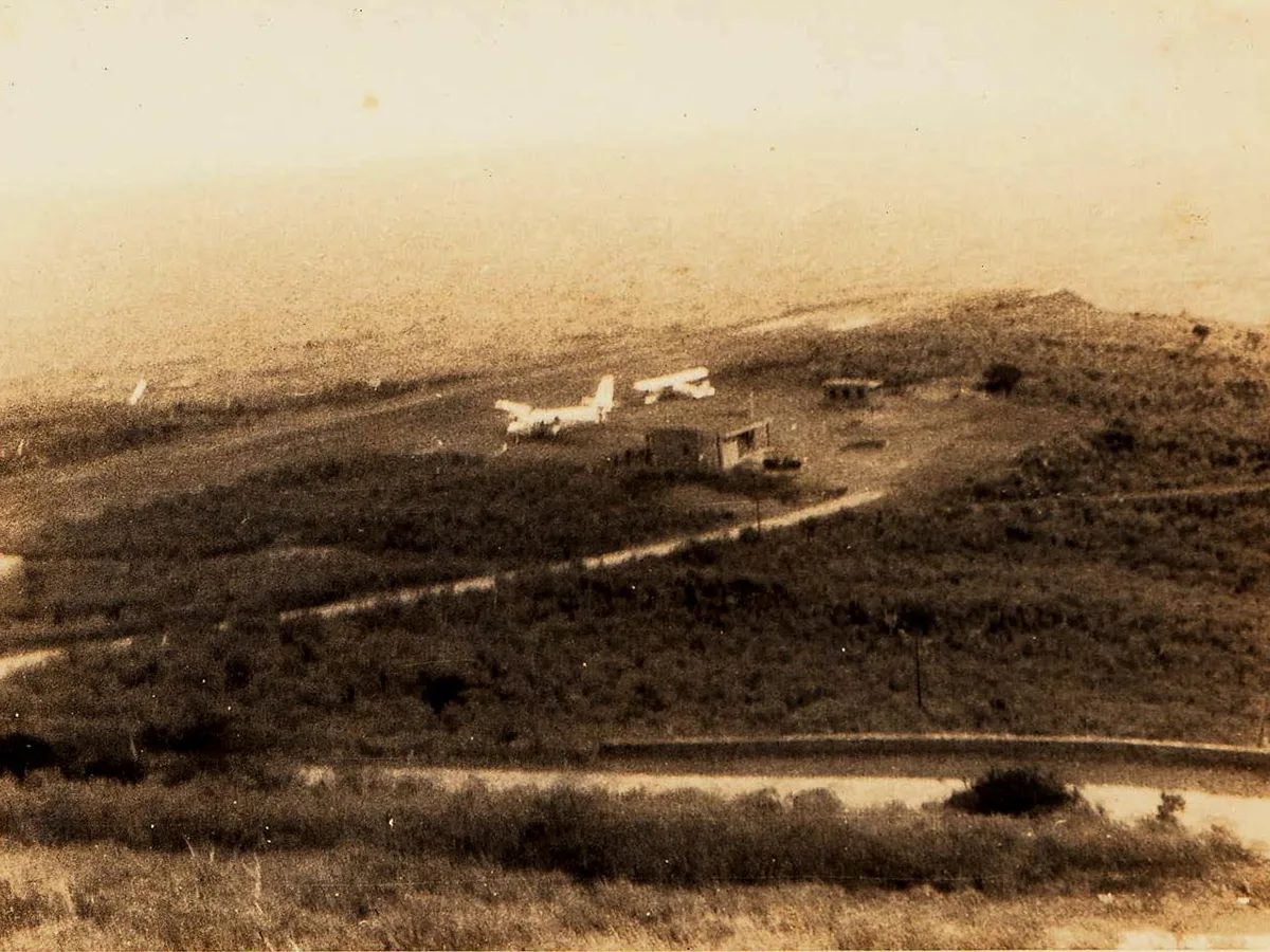 saba airport in 1963