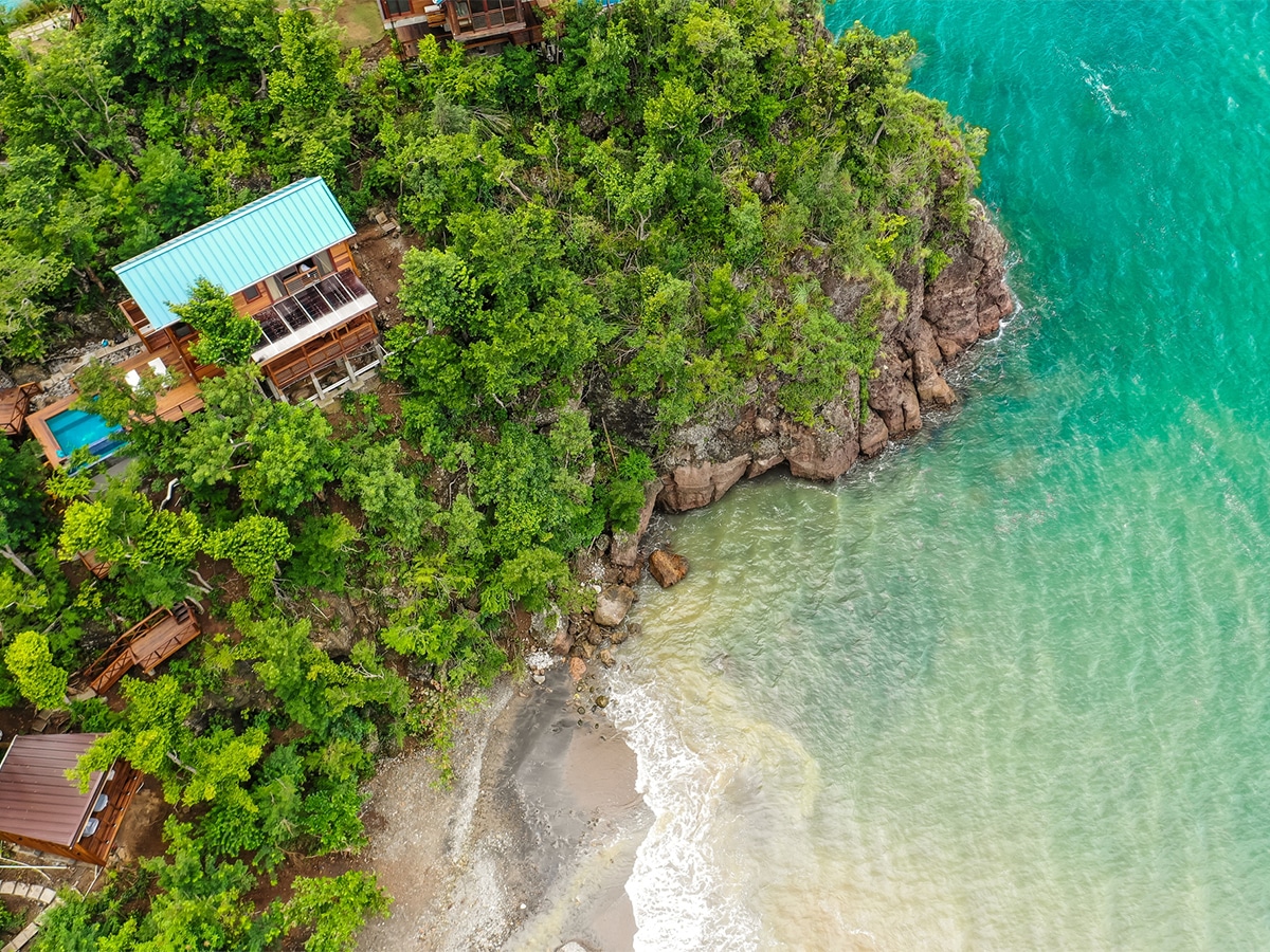 dominica secret bay