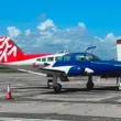 dominican republic plane on runway