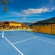 panama pickleball court blue