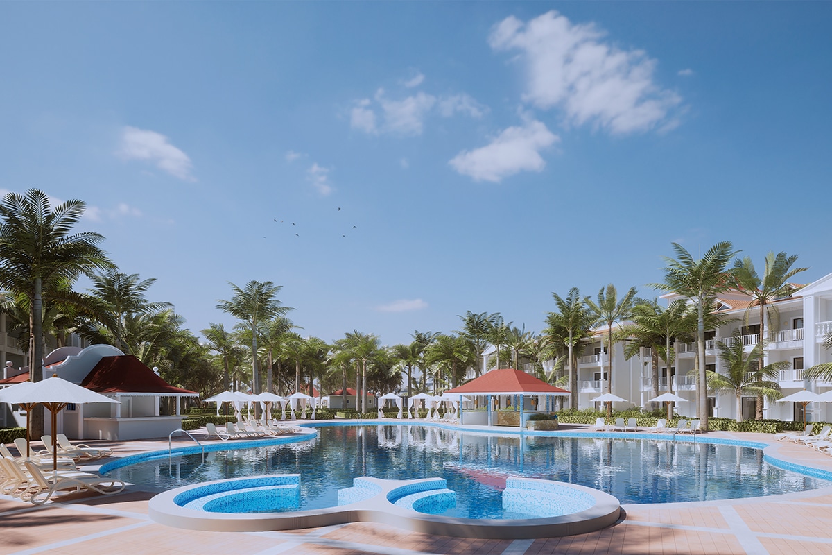 punta cana all-inclusive pool