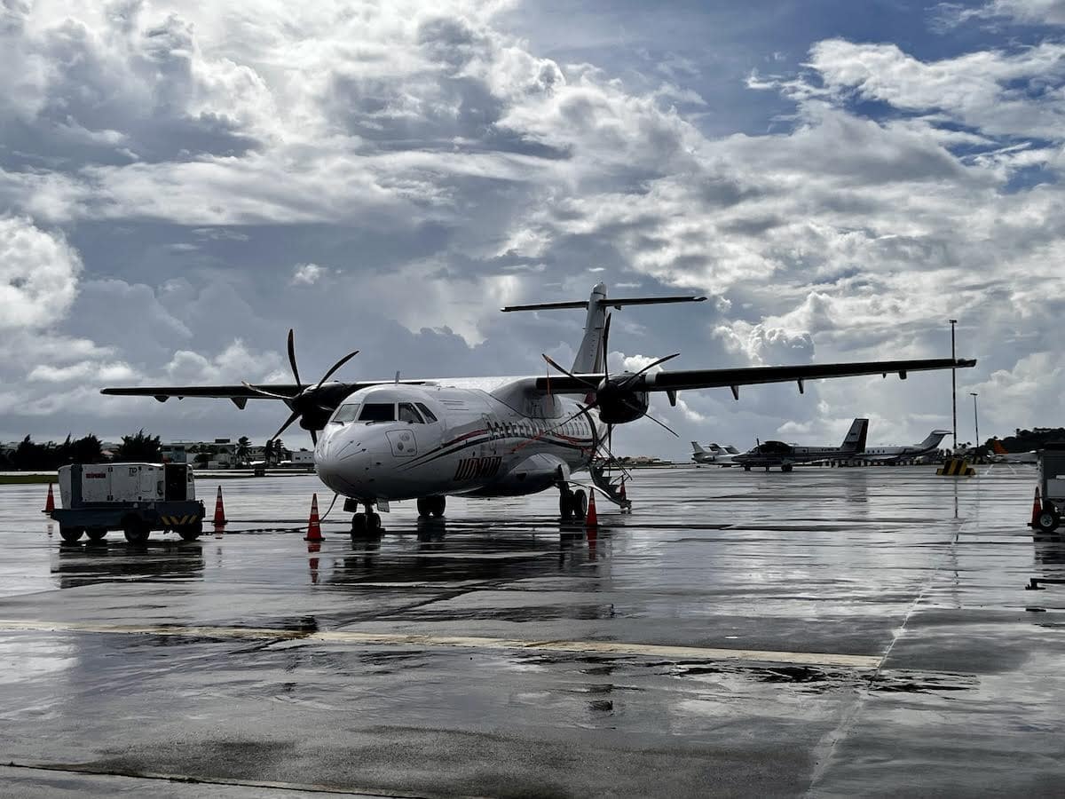 airplane on tarmac