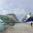 ariva cruises and Emerald Sakara in port