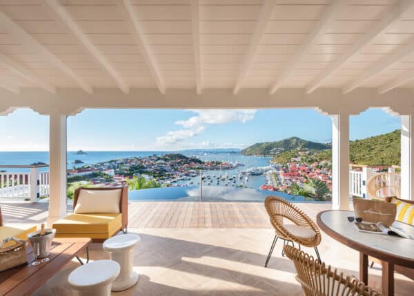 beefbar in st barth view of gustavia