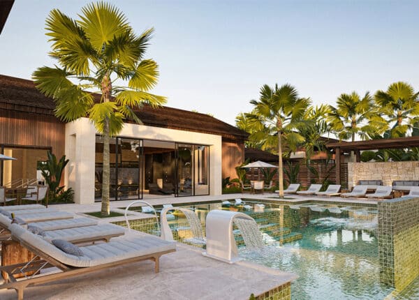 casa de campo wellness center with pool