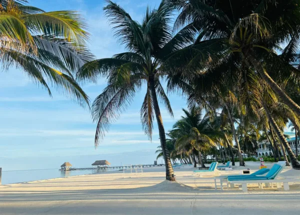 belize tourism beach