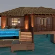 an overwater suite at royalton chic