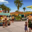 cruise grand bahama with families buying souvenirs