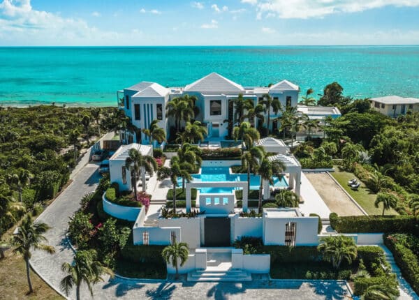 turks and caicos triton villa with view