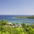 view of falmouth jamaica with blue water