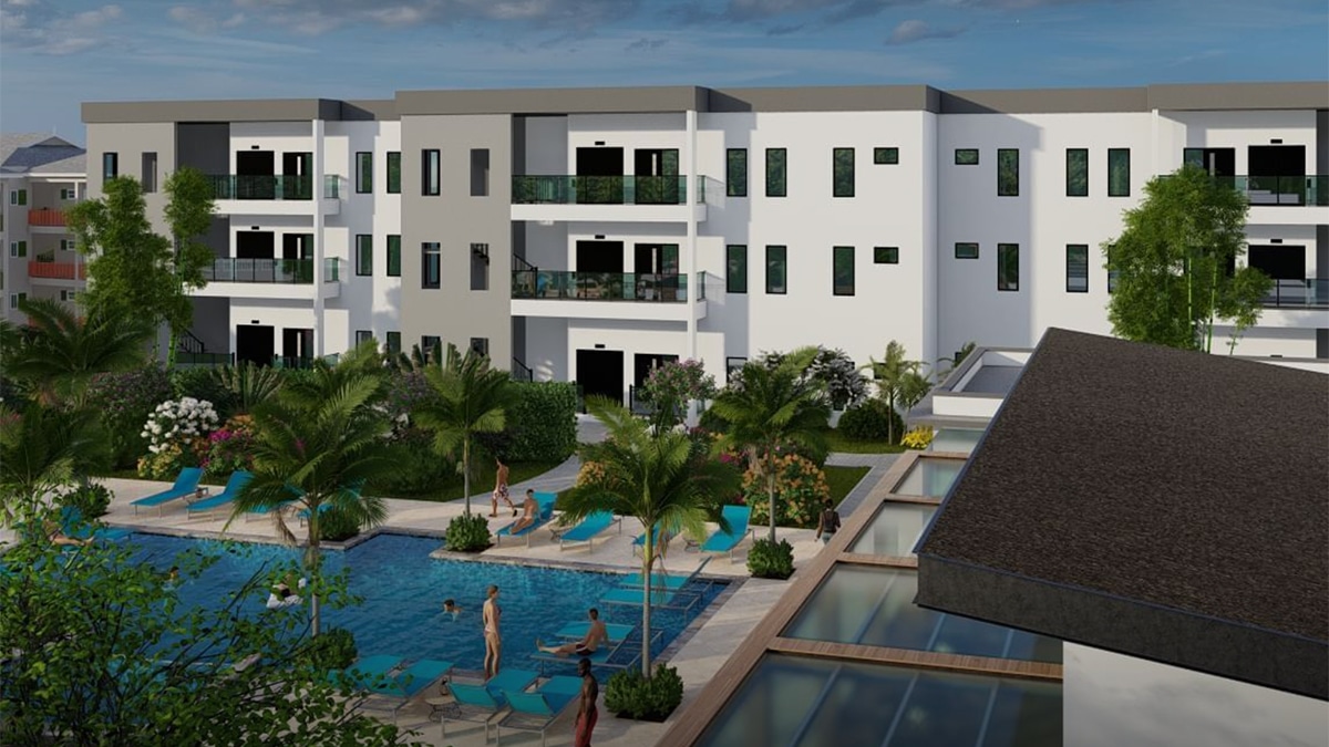saint lucia sapphire sands with pool