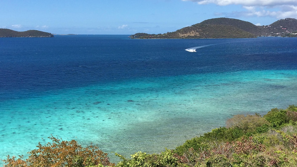 st john blues water