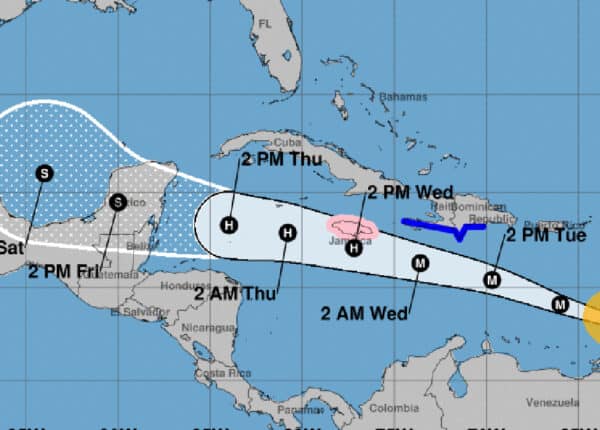hurricane beryl path