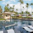 dreams resort with palm trees