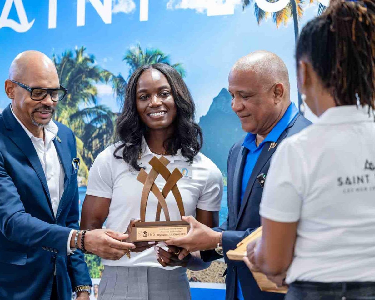saint lucia tourism gold medal