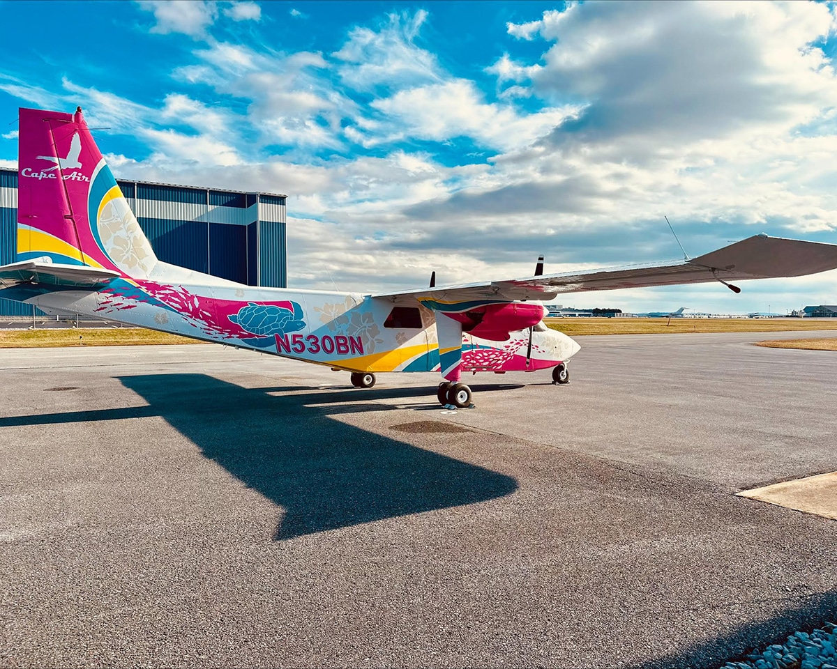 cape air colorful