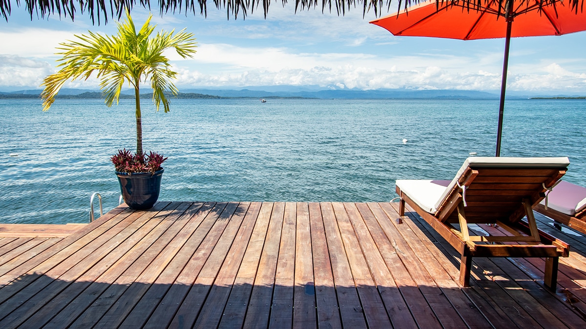 overwater caribbean bungalows