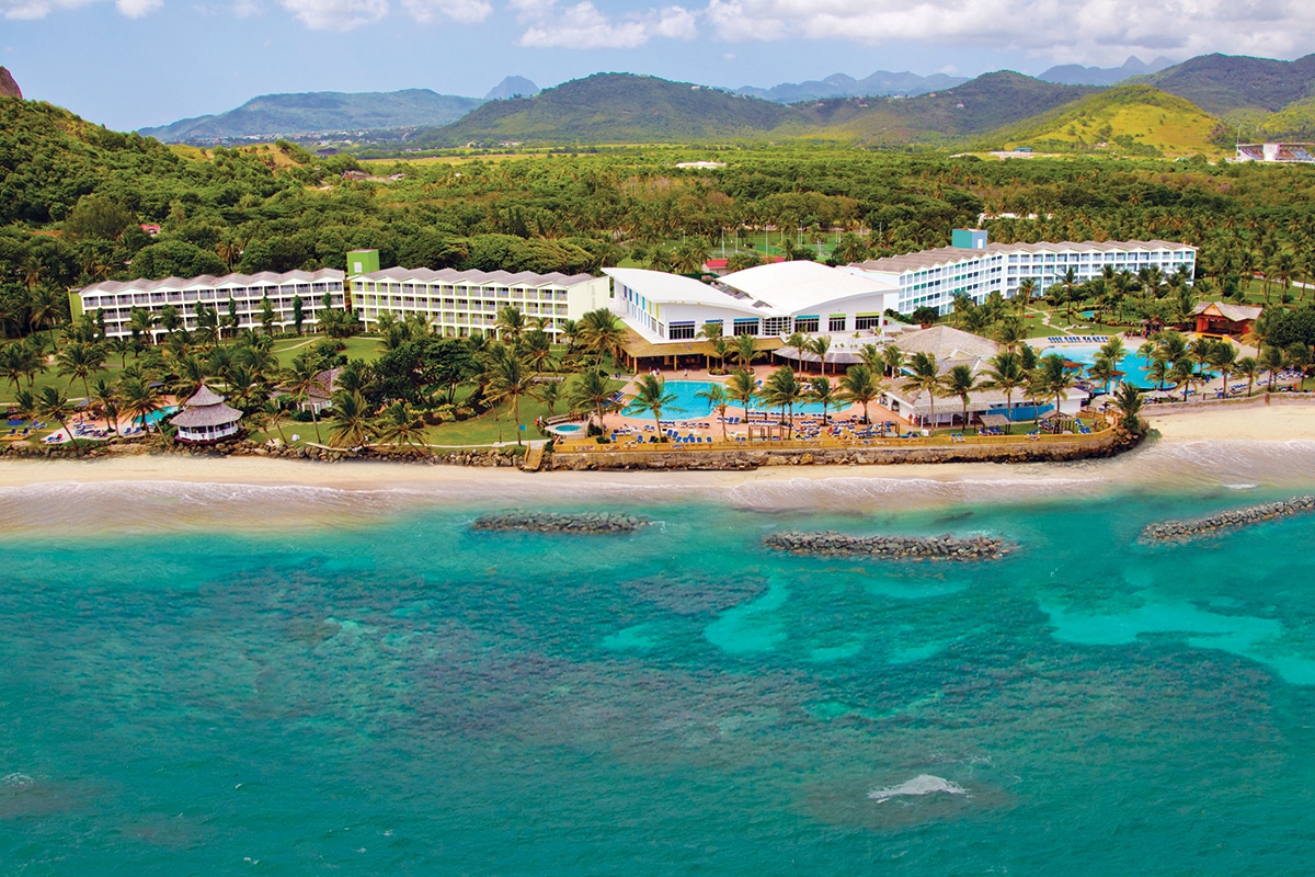 saint lucia coconut bay