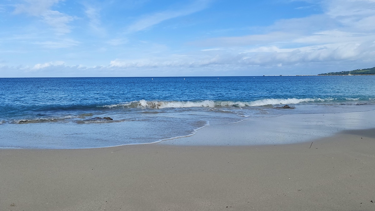 st croix beach caribbean