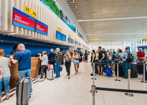 aruba check in terminal