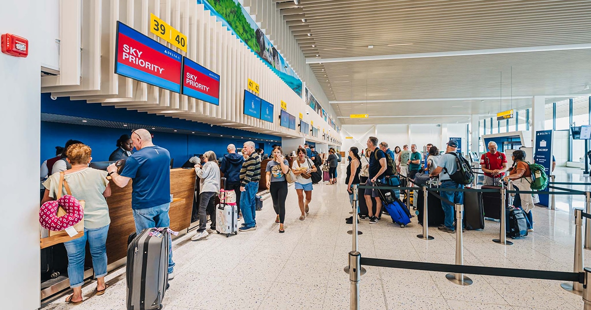 aruba check in terminal