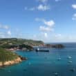 caribbean island of st barth boats in the harbor