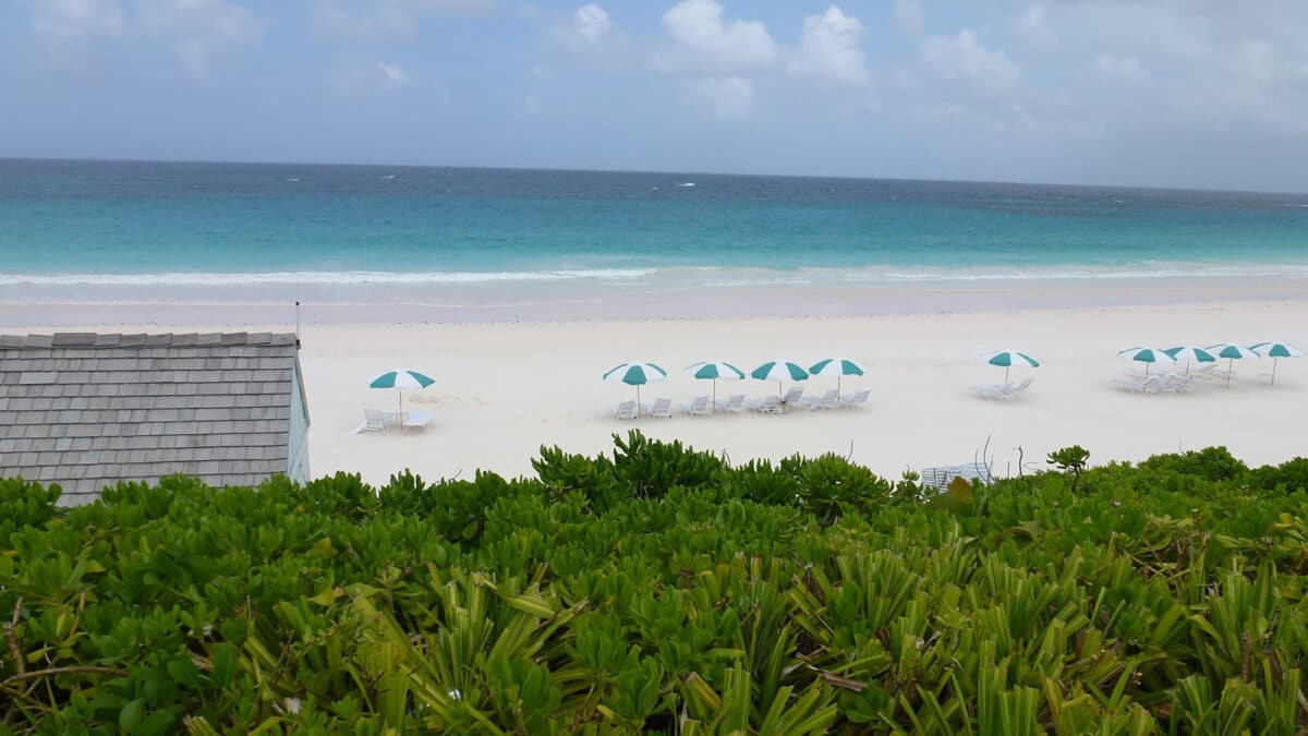 beach at the dunmore hotel