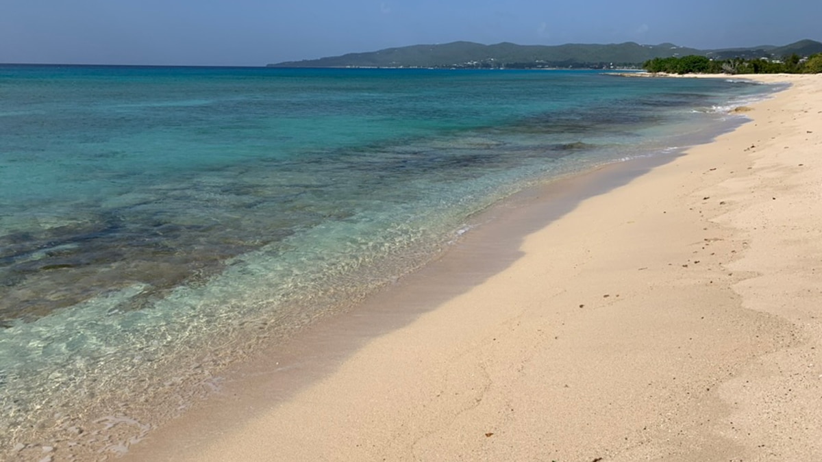 st croix beach with water