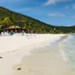 british virgin islands beach on jost