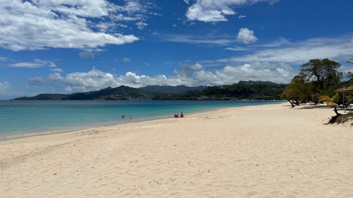a perfect caribbean beach in grenada
