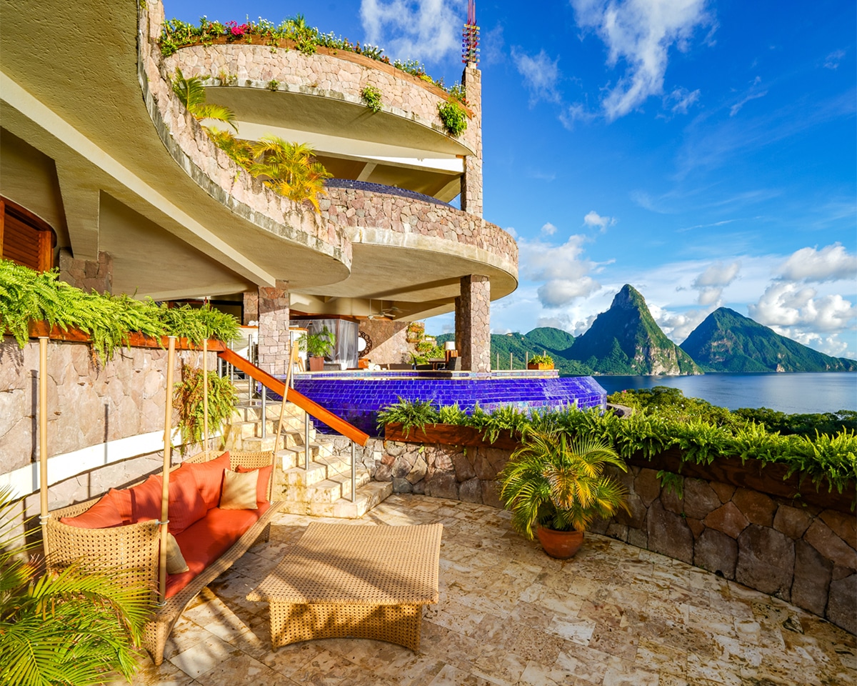 the views in saint lucia jade mountain