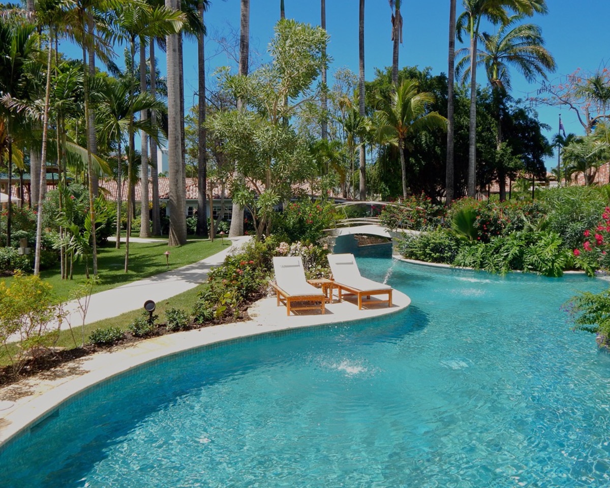 best hotels in barbados including the pool at sandals