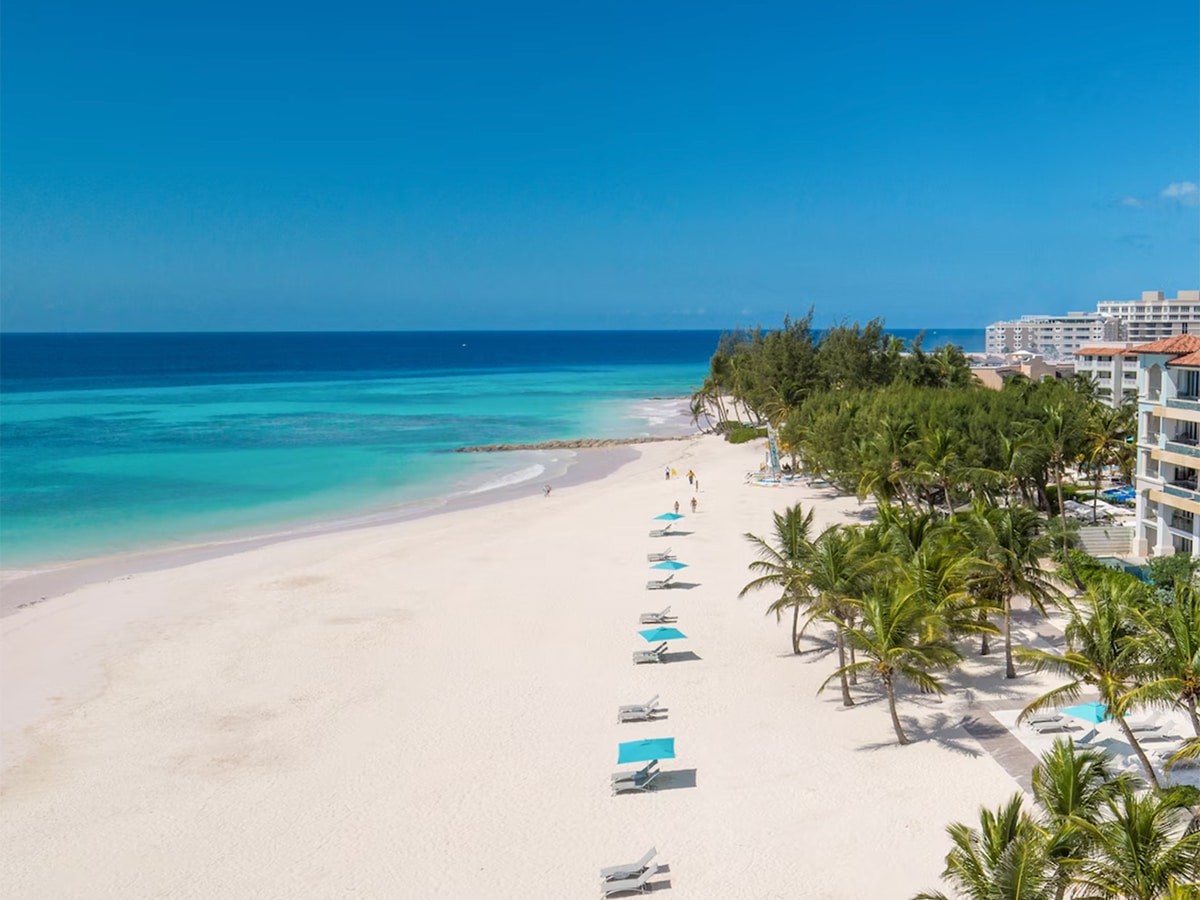 beach at sandals royal barbados 