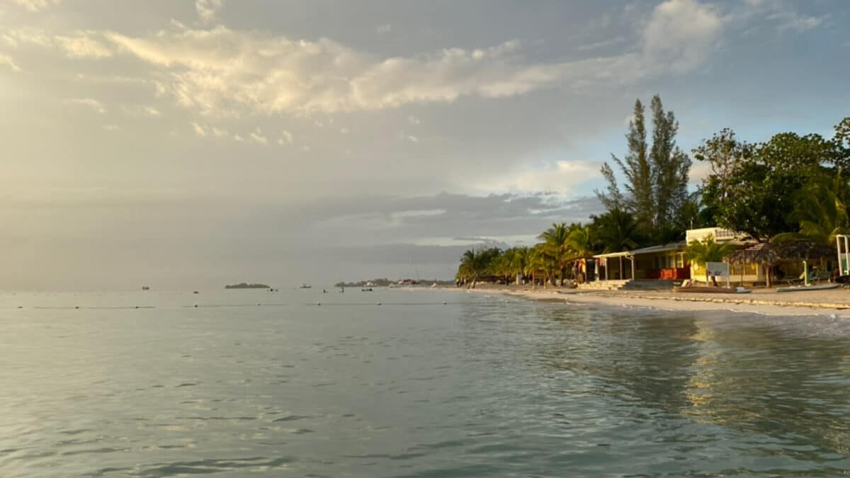 seven mile beach in negril, jamaica