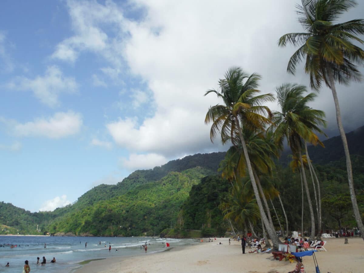 Maracas Bay in Trinidad.